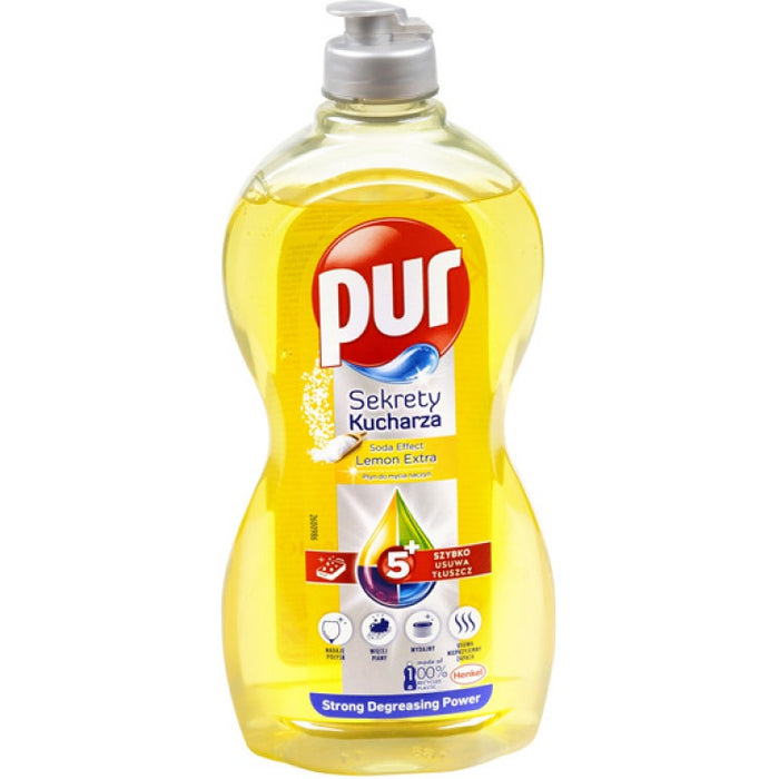 Pur Dishwashing Liquid 450ml Lemon