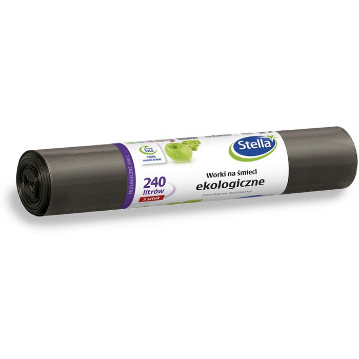 REFUSE SACKS 240L LDPE BLACK (5)