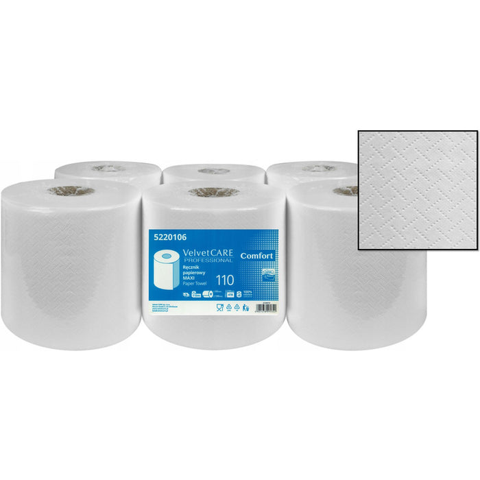 Towel roll Velvet Care Professional Maxi 2-in-1, 110m, cellulose (6)