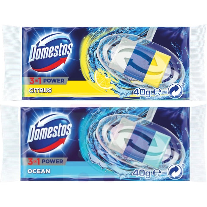 Toilet Block Domestos 40g Citrus