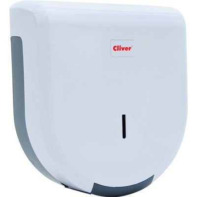 Toilet paper dispenser Cliver white-grey