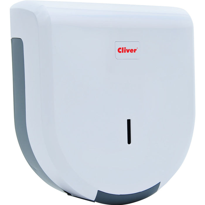 Toilet paper dispenser Cliver white-grey