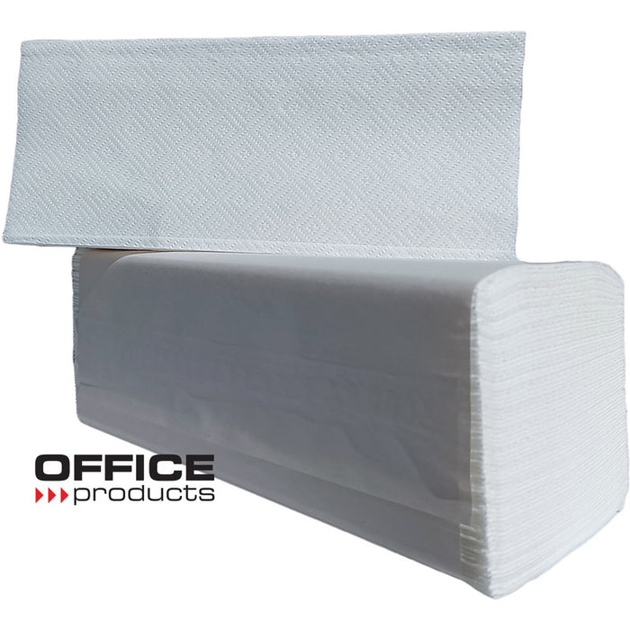 Office Products Z-Fold Paper Towels 2-ply cellulose white (20x150)