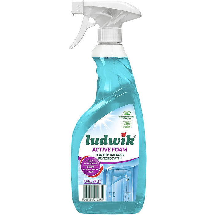 Ludwik 600ml foam for cleaning shower cabins