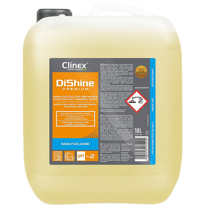 CLINEX DiShine Premium Dishwasher Rinse Aid, 1