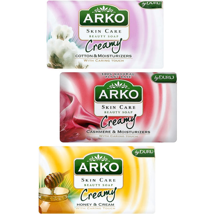 Arko Bar Soap 90g Honey & Cream