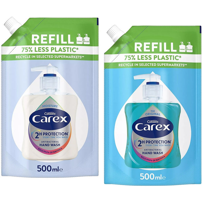 Mydło w płynie Carex 500ml zapas Original
