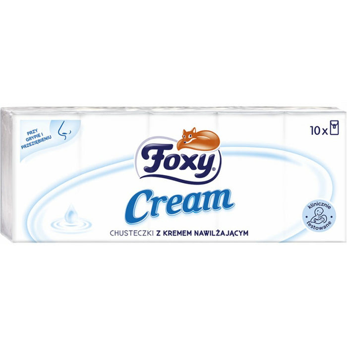 Chusteczki Foxy Cream (10x10)