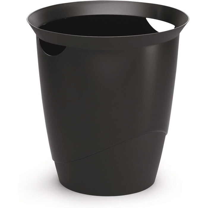 DURABLE WASTE BIN 16L BLACK