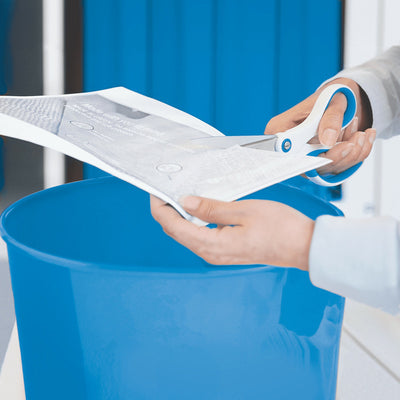 Leitz Wow Waste Bin 15L blue