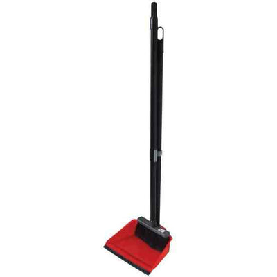 BROOM WITH A HANDLE AND DUSTPAN