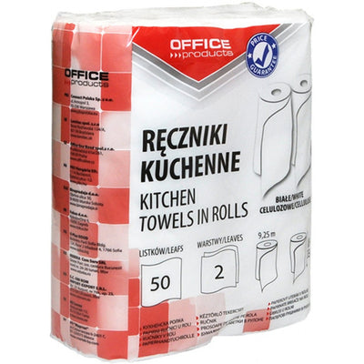 Office Products Roll Towels 9.25m 2-ply cellulose white (2)