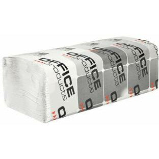 Office Products ZZ Folded Towels 1-ply recycled white (20x200)