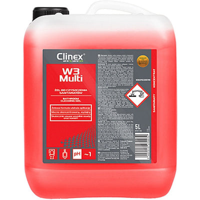 Clinex W3 Multi liquid 5L (for bathroom cleaning)