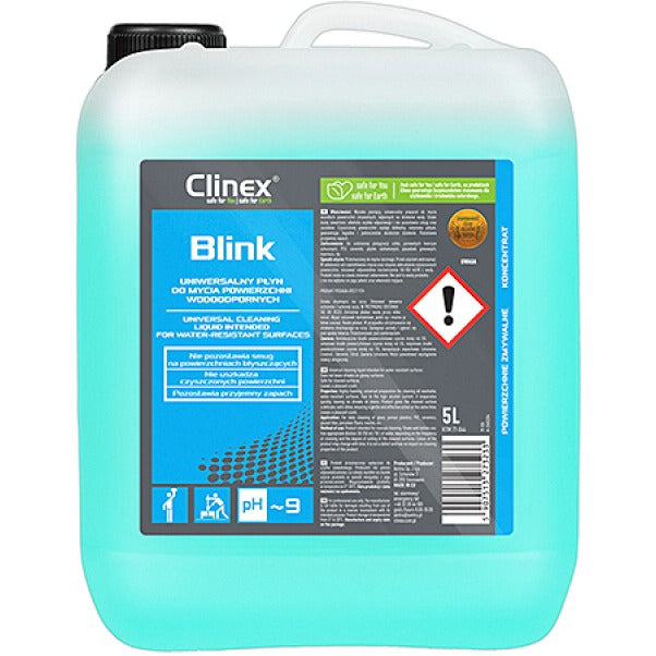 Płyn Clinex Blink 5L (do mycia powierzchni wodoodpornych)