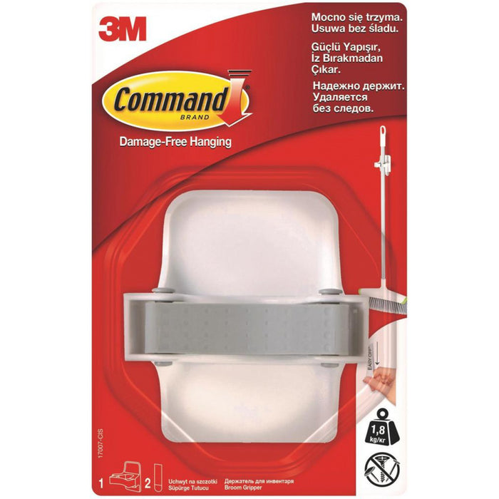 Command Brush Holder, White