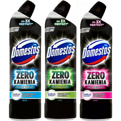 Domestos Toilet Cleaner 750ml Zero Limescale Pink