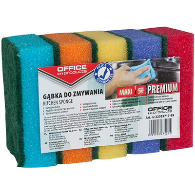 Office Products Maxi Scourer Sponges (5)