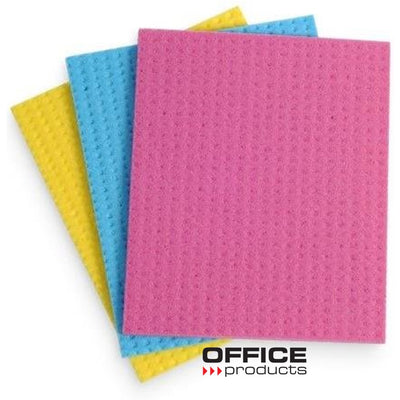 Office Products Sponge Cloths 16x18cm (3)