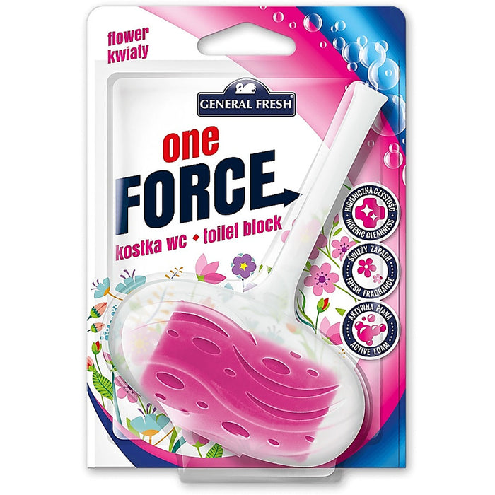 Toilet rim block Force One 40g flower