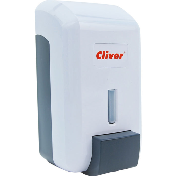 Cliver White and Grey Soap Dispenser