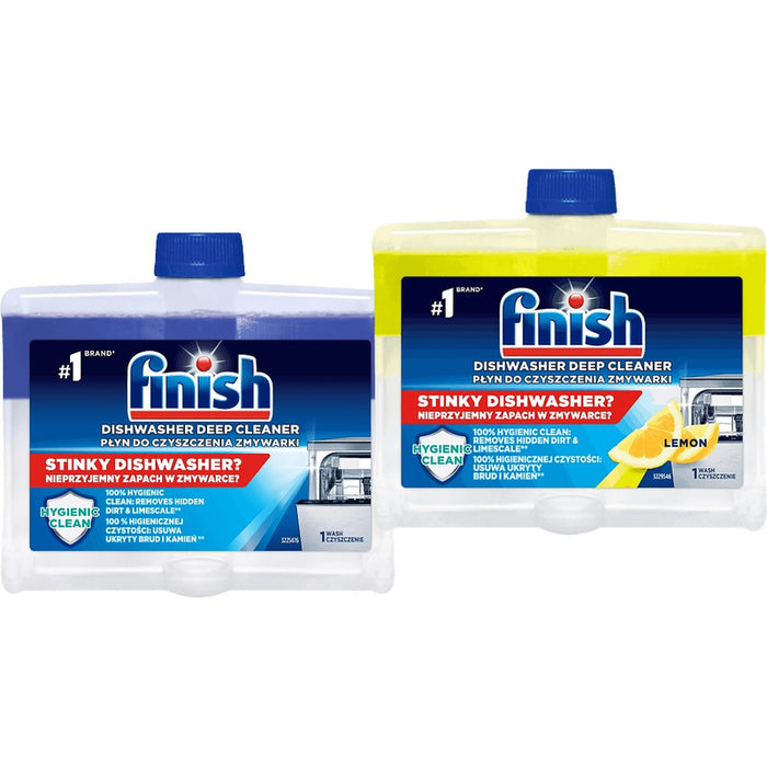 Finish Dishwasher Cleaner 250ml Lemon
