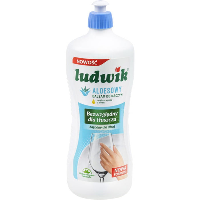Washing up liquid Ludwik 900ml Aloe