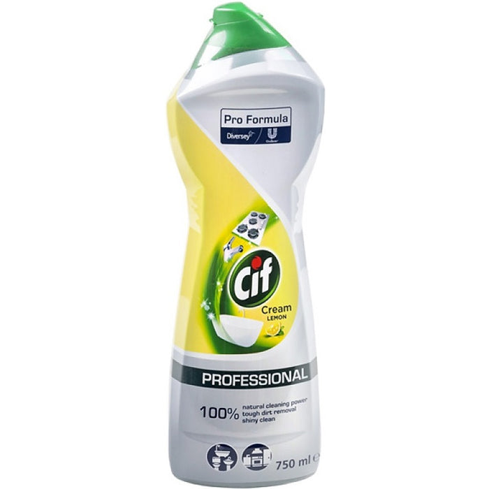 Cif Professional Cream Cleaner 750ml Lemon