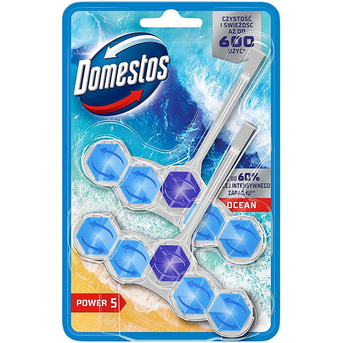 Zawieszka do WC Domestos Power 5 50g Ocean (2)