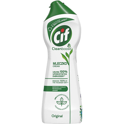 Cif Cleanboost Scouring Milk 300g Original