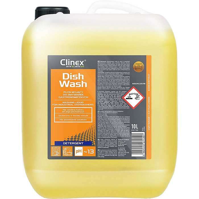 Dishwashing liquid for commercial dishwashers CLINEX Dishwash, 10l