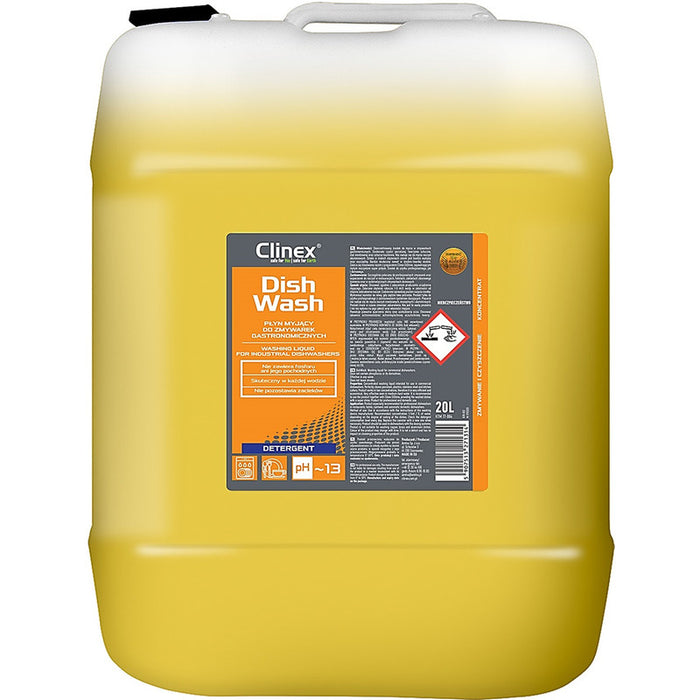 Dishwasher detergent for commercial dishwashers CLINEX Dishwash, 20l