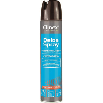 CLINEX Delos Shine Wood Furniture Care and Cleaning Spray, 300ml