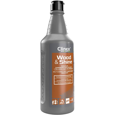 CLINEX Wood&Shine Emulsion, self-polishing and floor care 1l