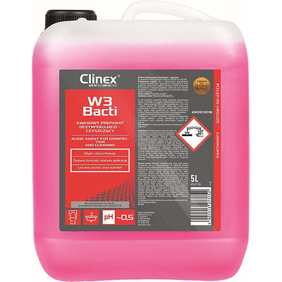 Disinfectant and cleaning product CLINEX W3 Bacti 5l