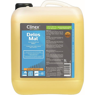 CLINEX Delos Shine 5L Furniture Care Fluid, leaves a shine