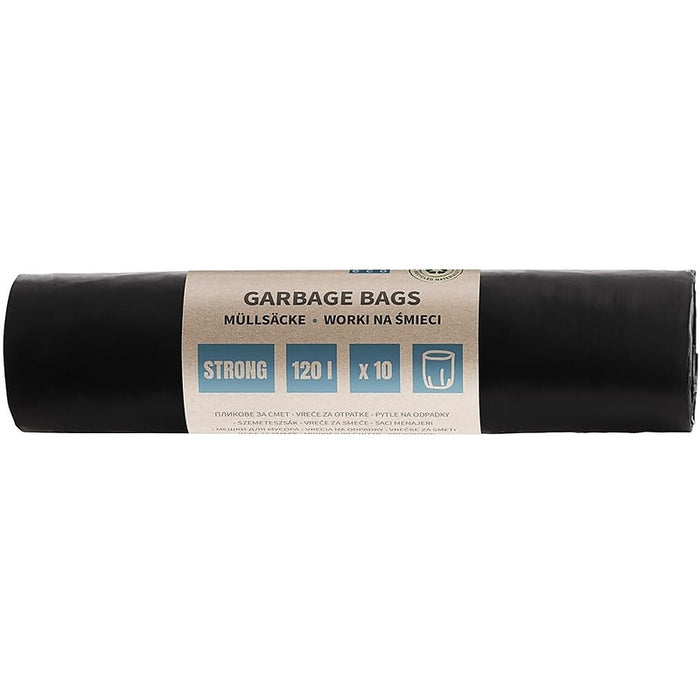 DONAU ECO bin liners, strong (LDPE), 120l, 10 pieces
