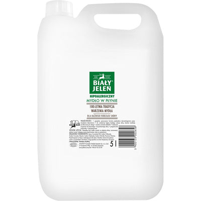 White Deer Liquid Soap 5L Hypoallergenic