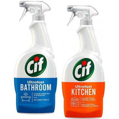 Cif Ultrafast Kitchen Cleaning Spray 500ml